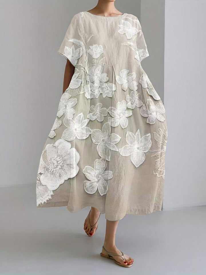 Cirelle™ - Elegant Floral Dress