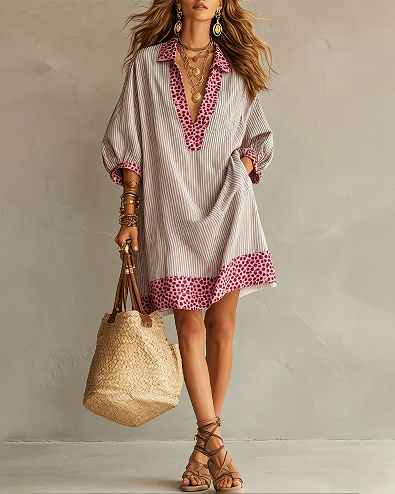 Zélie | Women's Mini Dress with Puff Sleeves