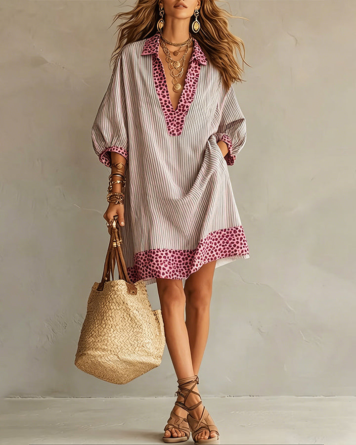 Zélie | Women's Mini Dress with Puff Sleeves