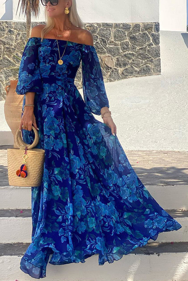 Calista | Off-Shoulder Floral Dress