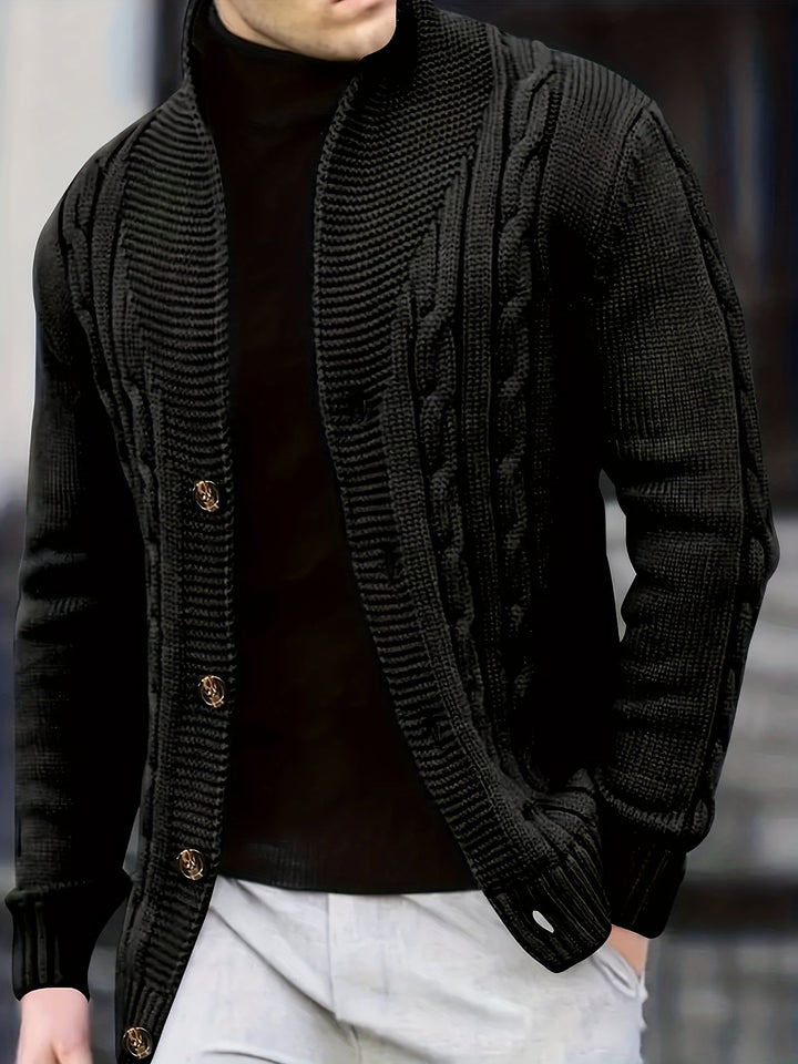 Donovan | Men's long-sleeve button-up cardigan