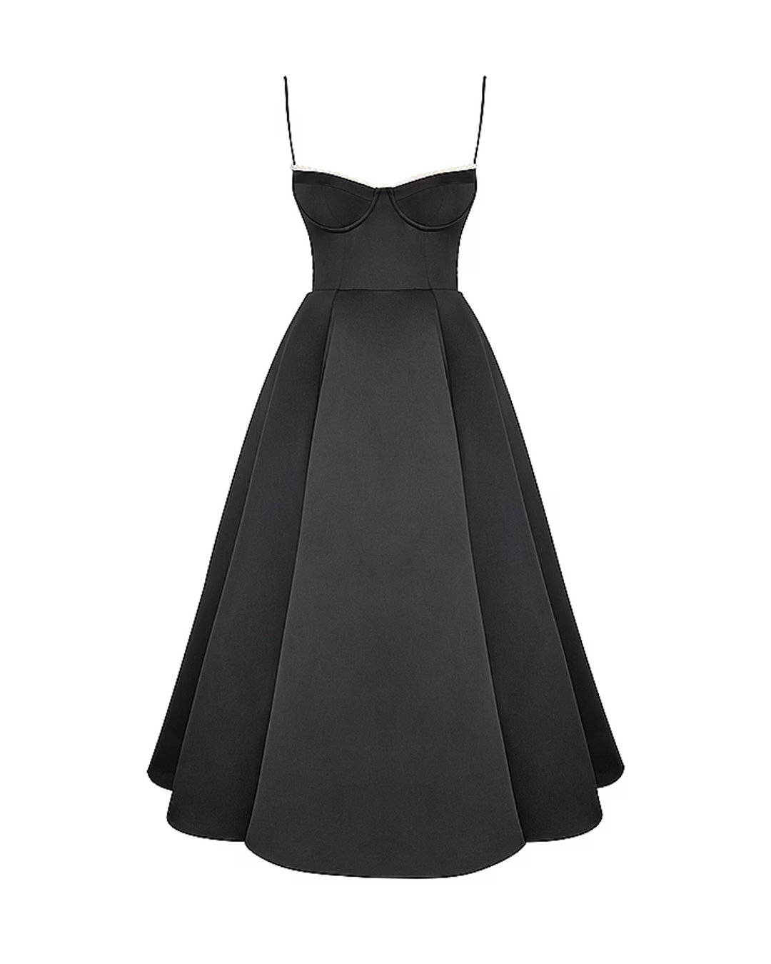 Ophira™ - Elegant Corset Midi Dress
