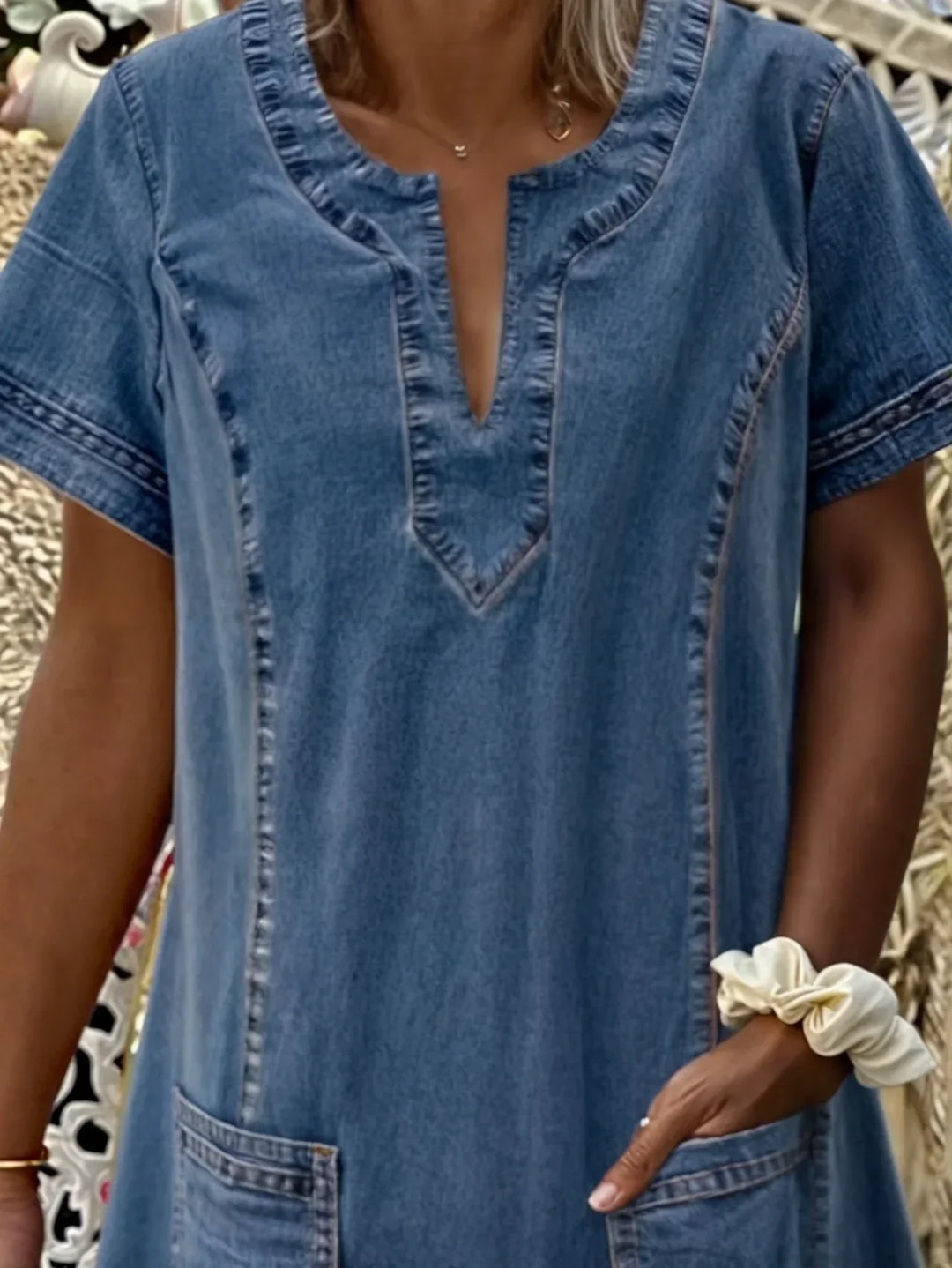 Sofia™ - Soft Denim Dress
