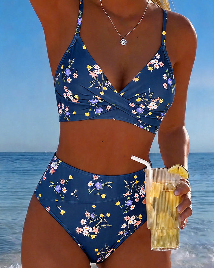 Giada | Women's Floral Bikini with Wireless Bra