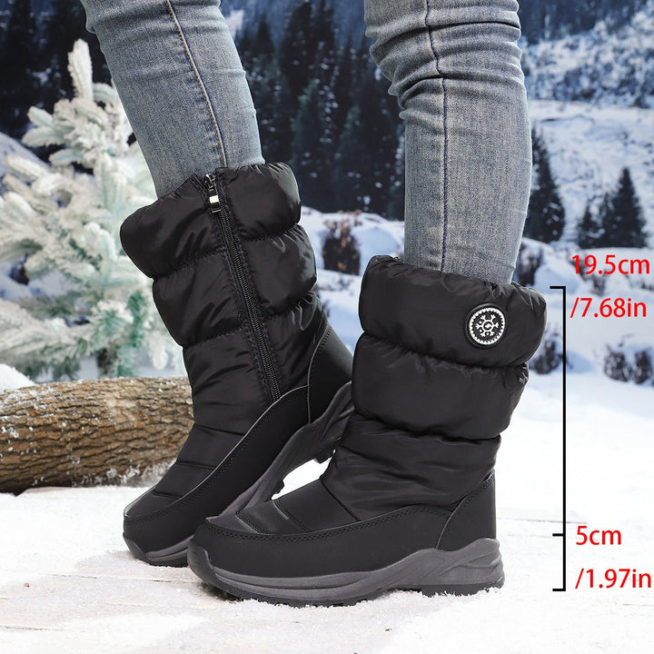 Premium Women's Mid-Calf Winter Boots