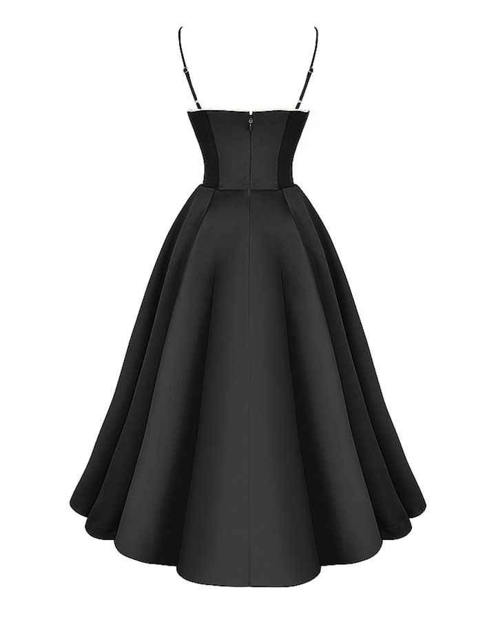 Ophira™ - Elegant Corset Midi Dress