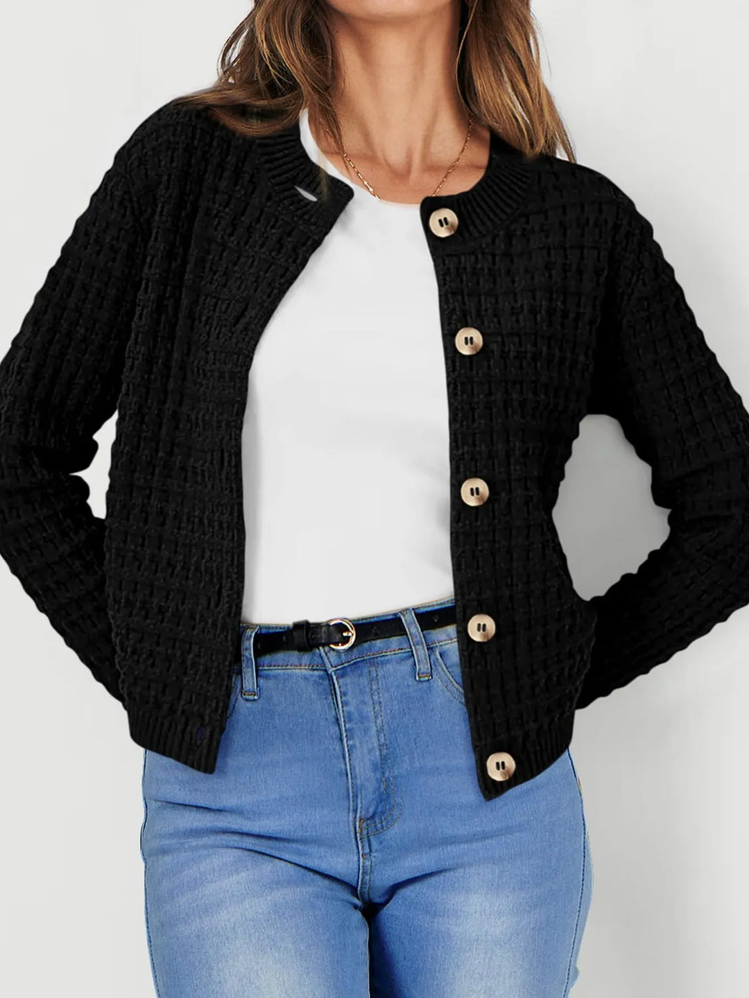 Harper™ - Button-Up Cardigan