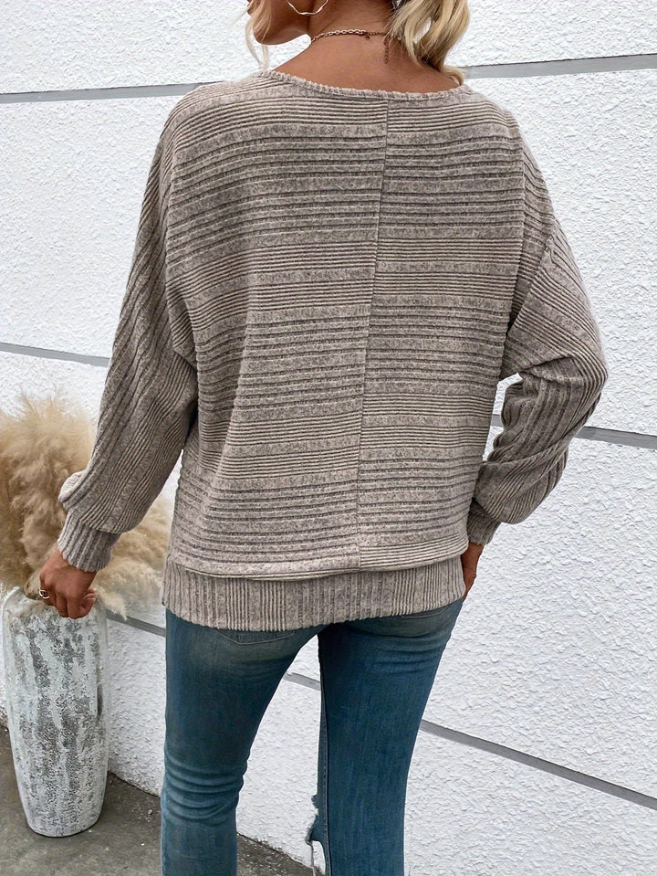 Sabine™ - Cozy Batwing Sleeve Sweater