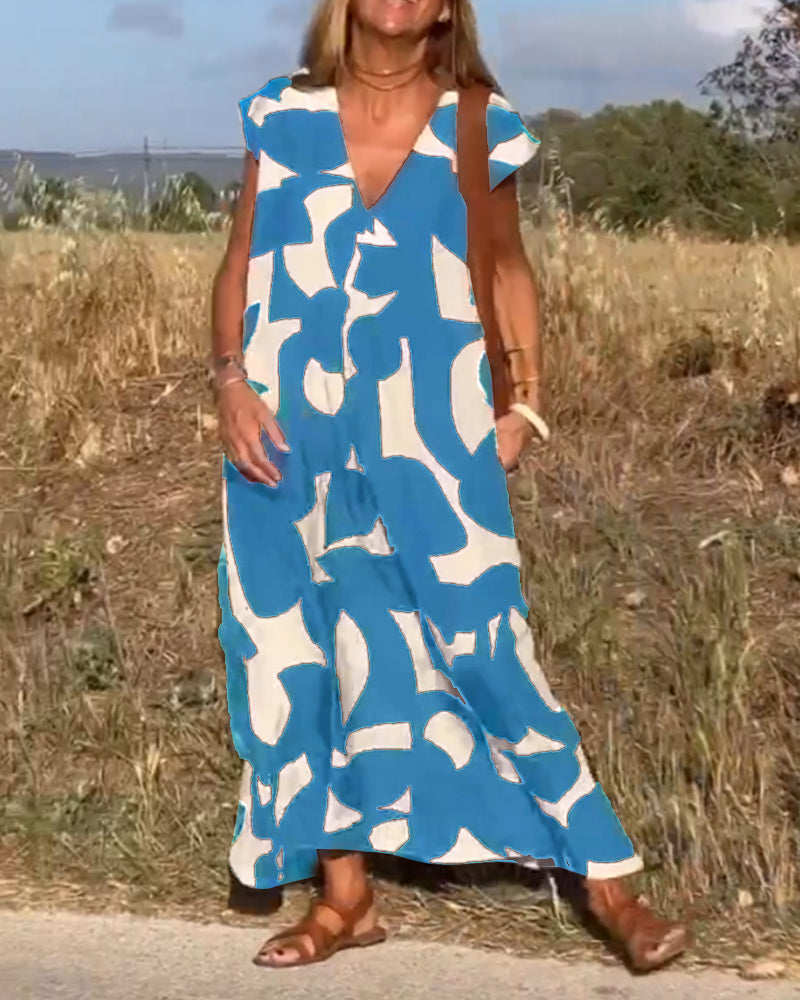 Kendall - Casual Abstract Dress