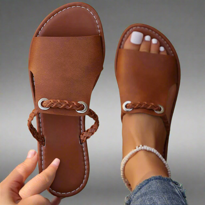 Katelina | Flat sandals made of premium material