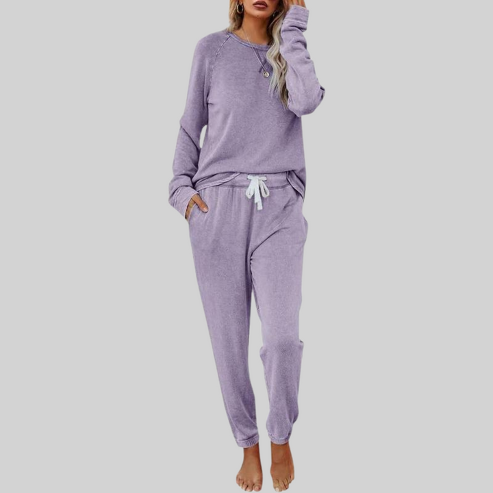 Josie™ - Casual Long-Sleeve and Sweatpants Set