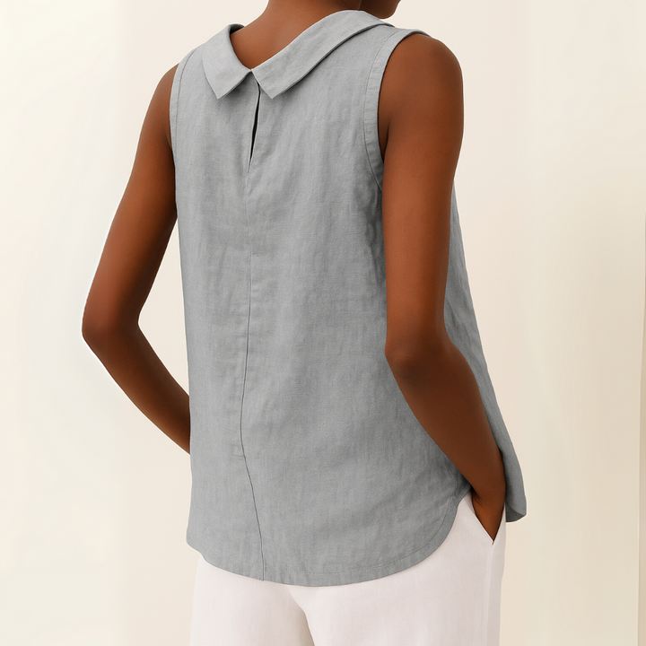 Maria™ | Stylish Sleeveless Top with Elegant Turtleneck