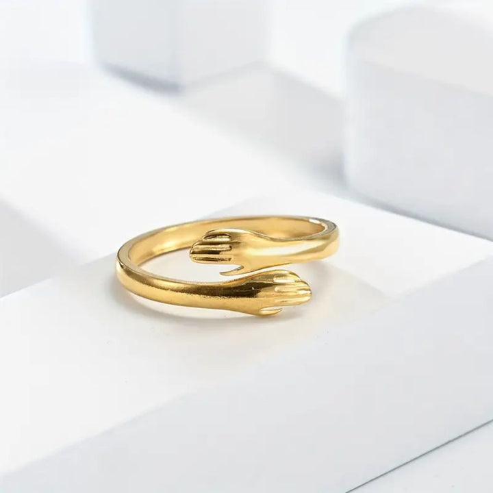 Personalized Hug Ring