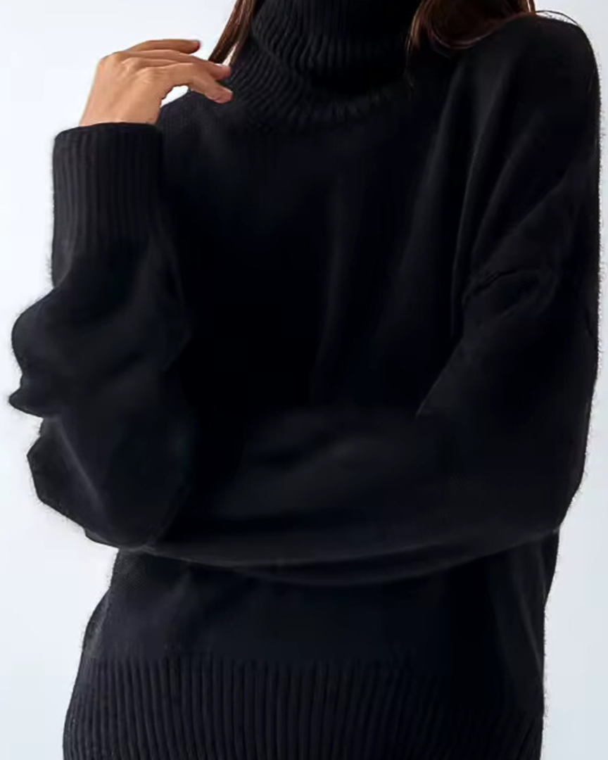 Lesley - Oversized Turtleneck Sweater