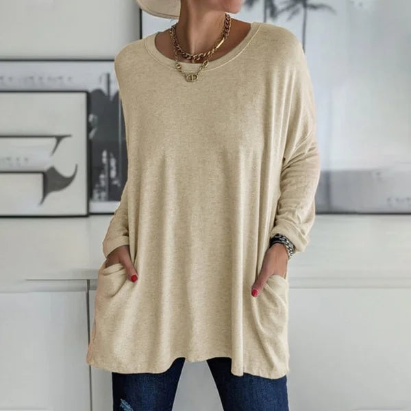 Aelira™ - Casual Long-Sleeve Shirt