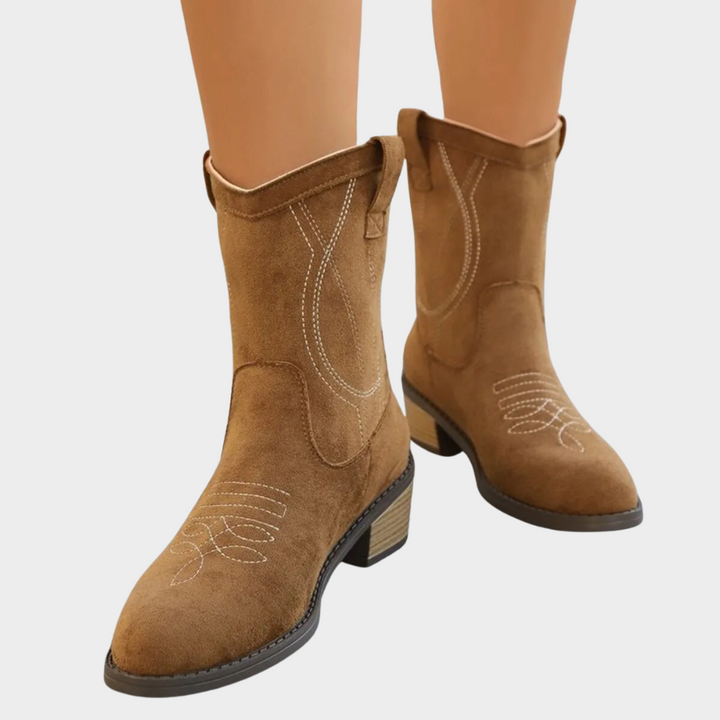 Chandler | Cowboy Ankle Boots