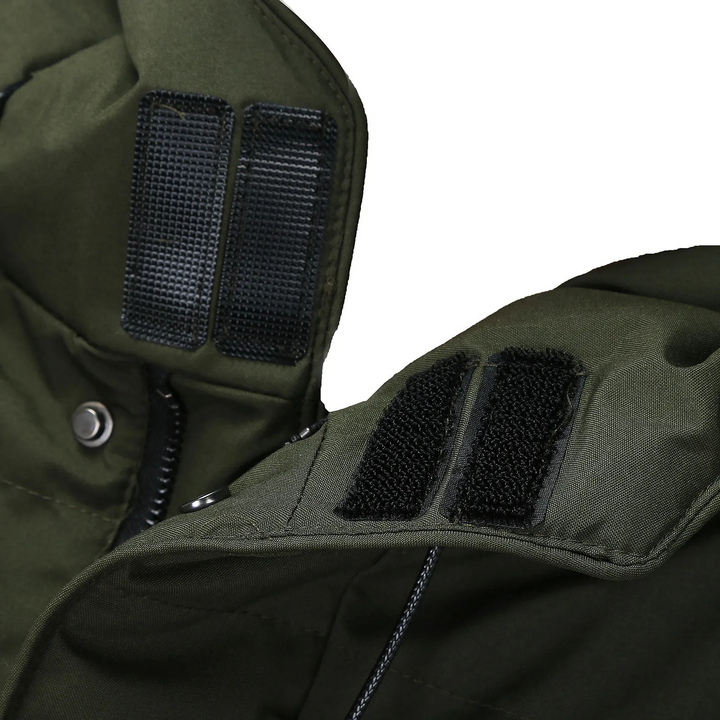 Tommaso - Men's Long Winter Coat with Hood, Lined Quilted Coat