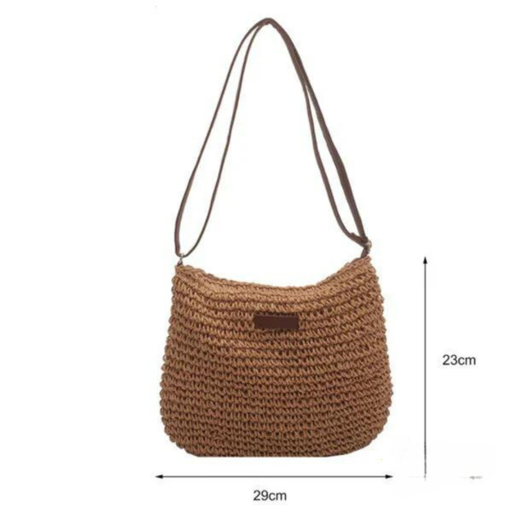 Fredhild | Classic Woven Shoulder Bag