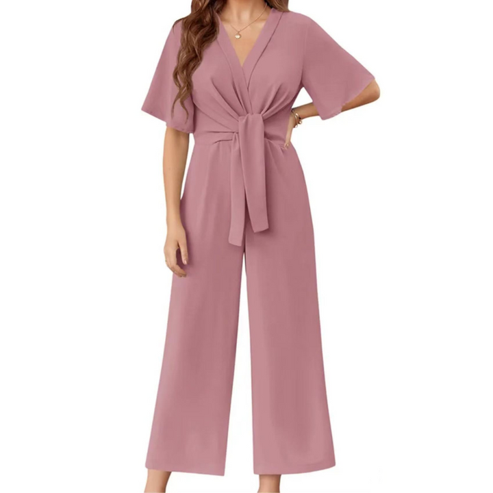 Gabriella™ - Elegant Summer Hip Knot Jumpsuit