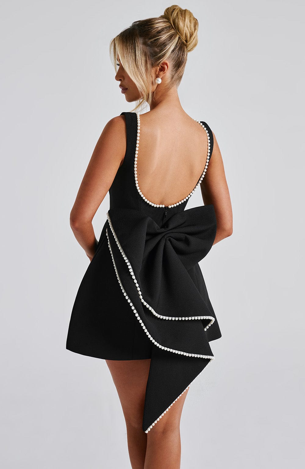 Damen Ärmelloses Mini-Kleid