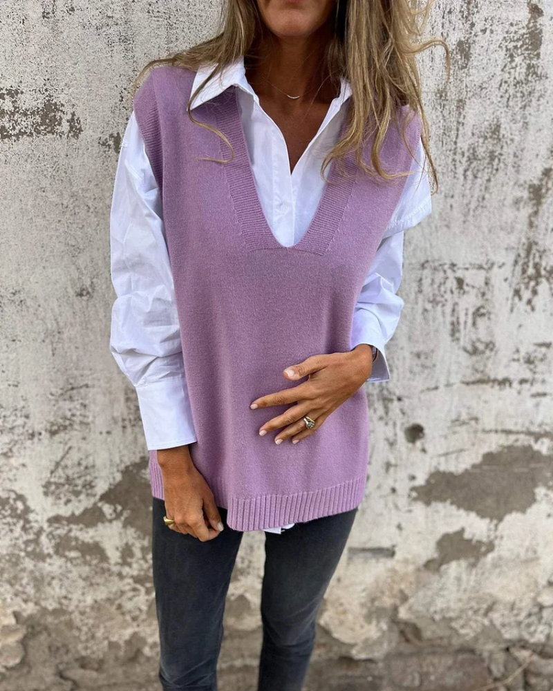 Addison™ - Knitted Sweater Vest
