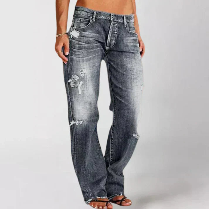 Penelope - Elegant Low-Rise Jeans