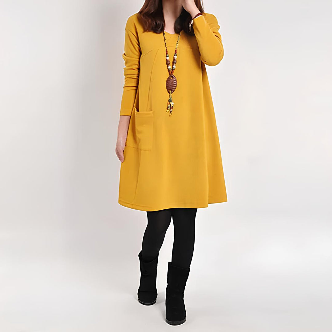 Mila - Elegant Dress With A Pocket
