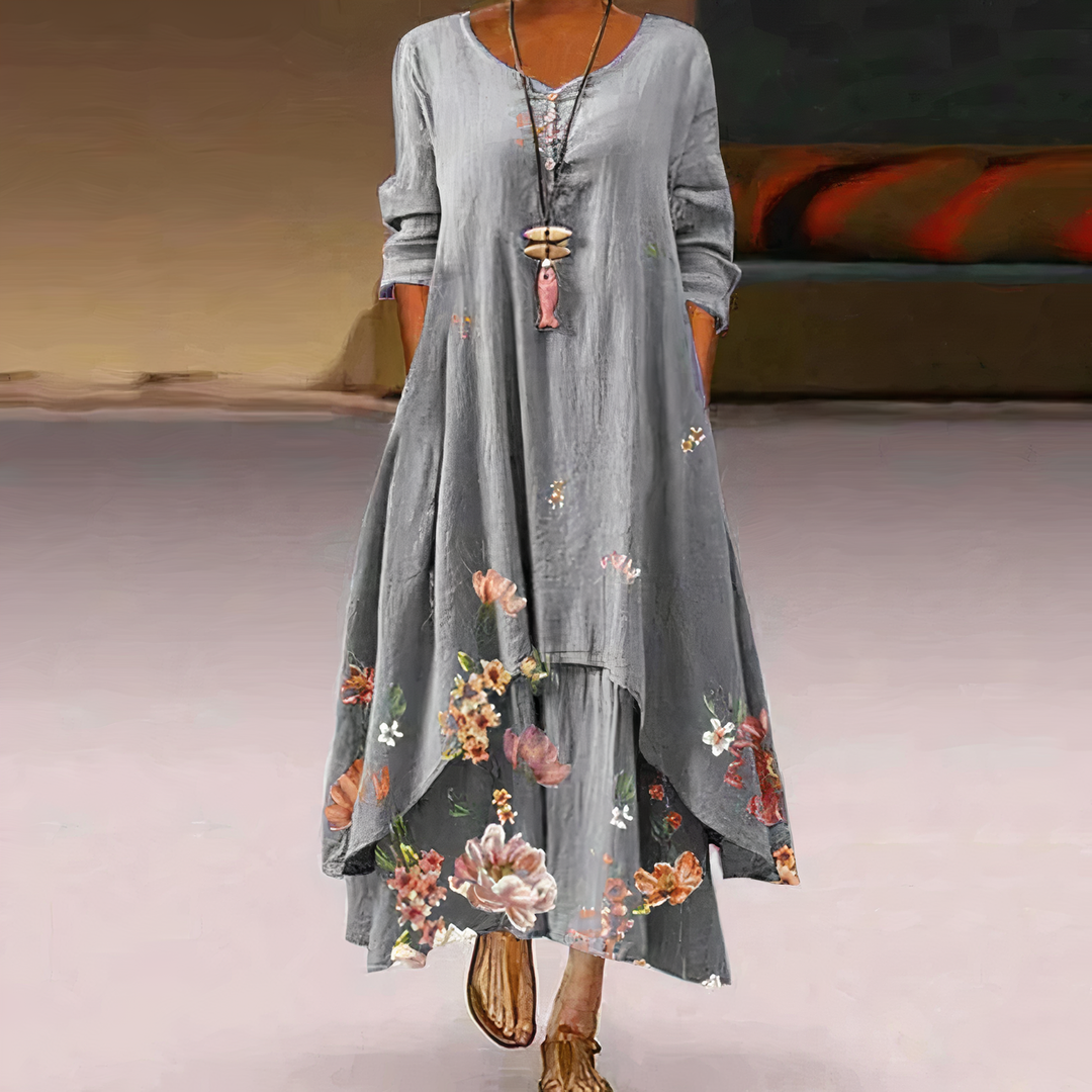 Félicie - Elegant dress with refined details and a flattering cut