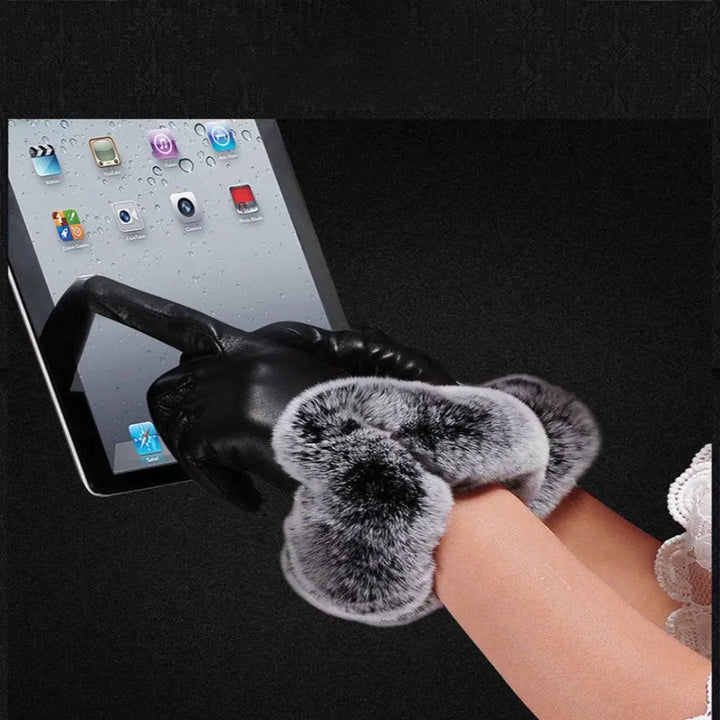 Handschuhe mit Touchscreen-Fingerspitzen