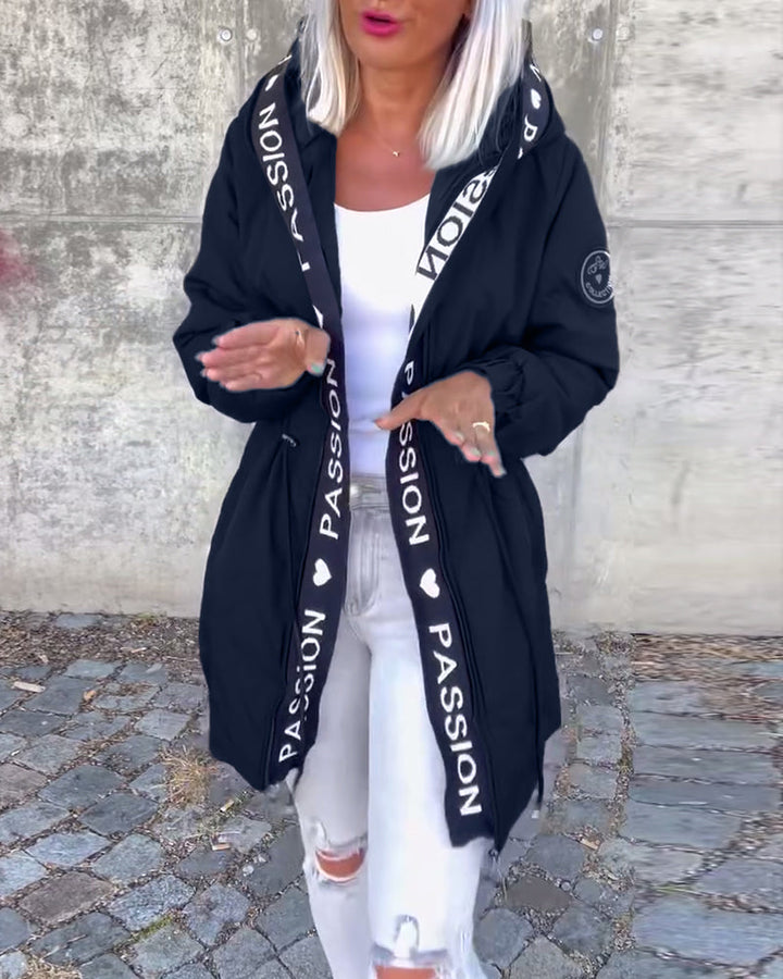Alexa™ - Casual Hooded Coat