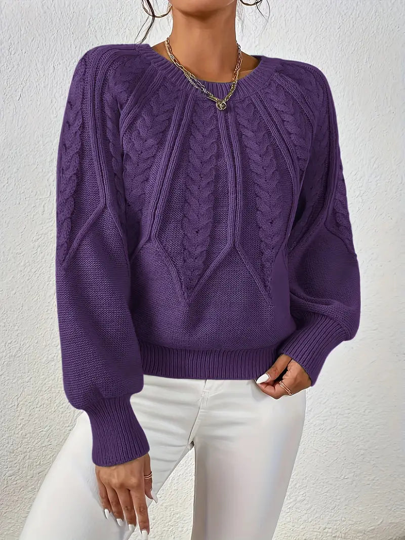 Jane™ - Elegant Long-Sleeved Sweater