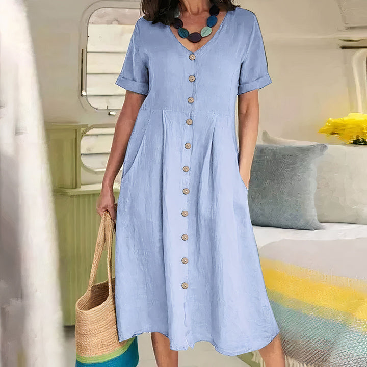 Briar - Effortless Button Dress