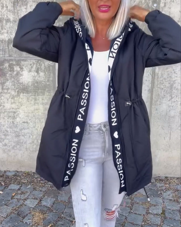 Alexa™ - Casual Hooded Coat
