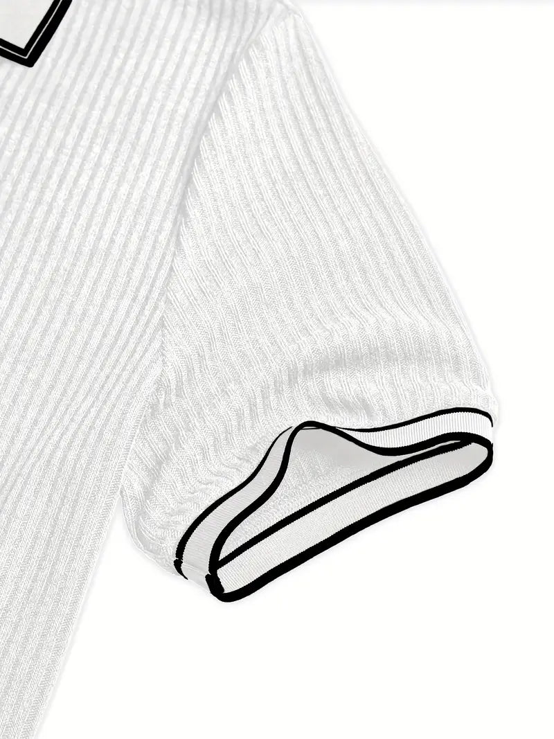 Emilio™ - Men's Tailored Ribbed Polo