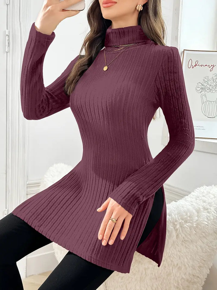 Sarah - Elegant Slim-Fit Long-Sleeved Sweater For Autumn