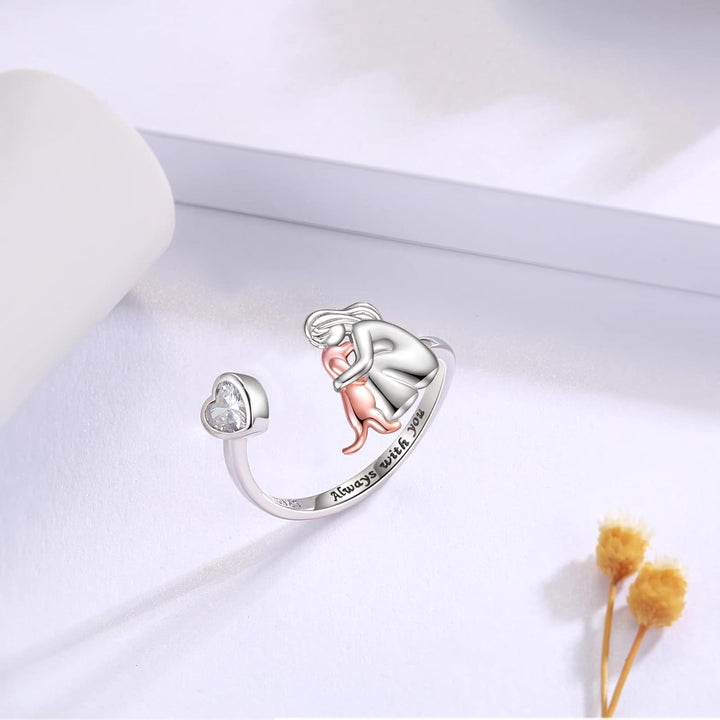 Anne™ - Dog Motif Ring (Pink)