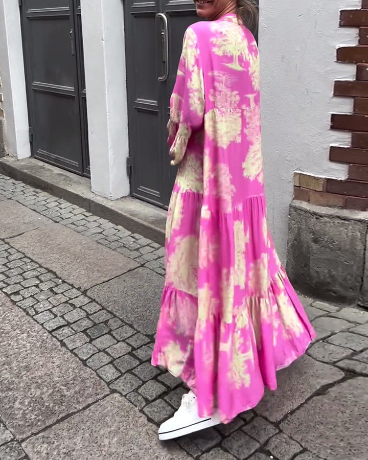 Diana™ - Comfortable Patchwork Maxi Dress