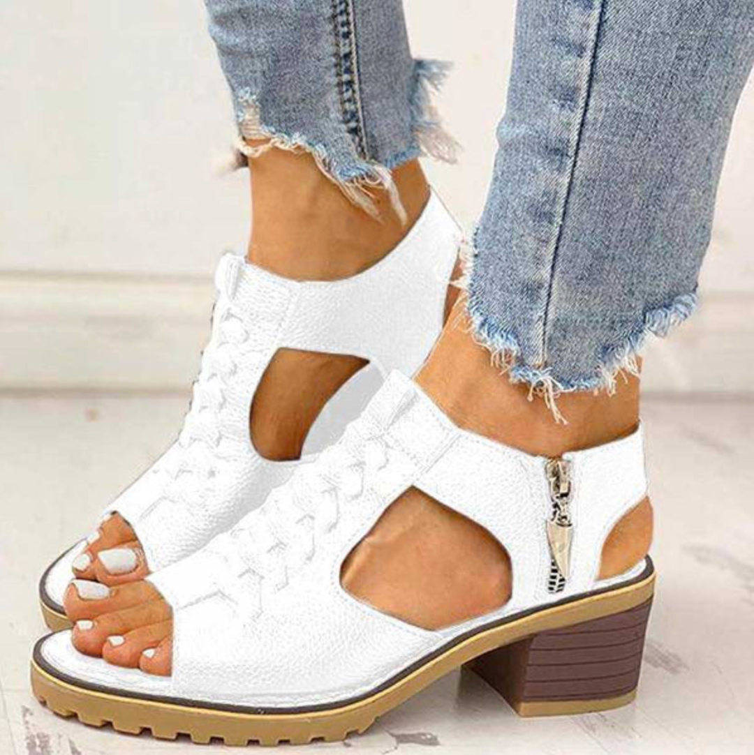 Steffie™ - Orthopedic Women's Block Heel Sandals