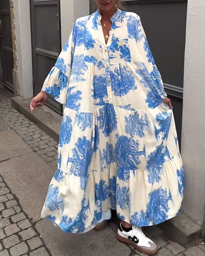 Diana™ - Comfortable Patchwork Maxi Dress