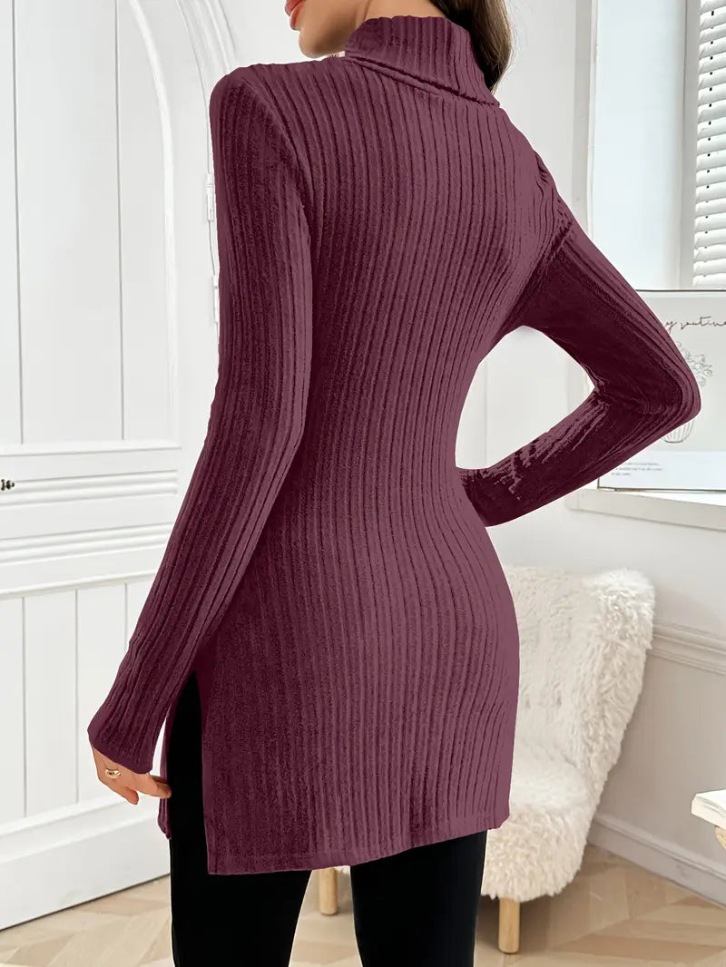 Sarah - Elegant Slim-Fit Long-Sleeved Sweater For Autumn