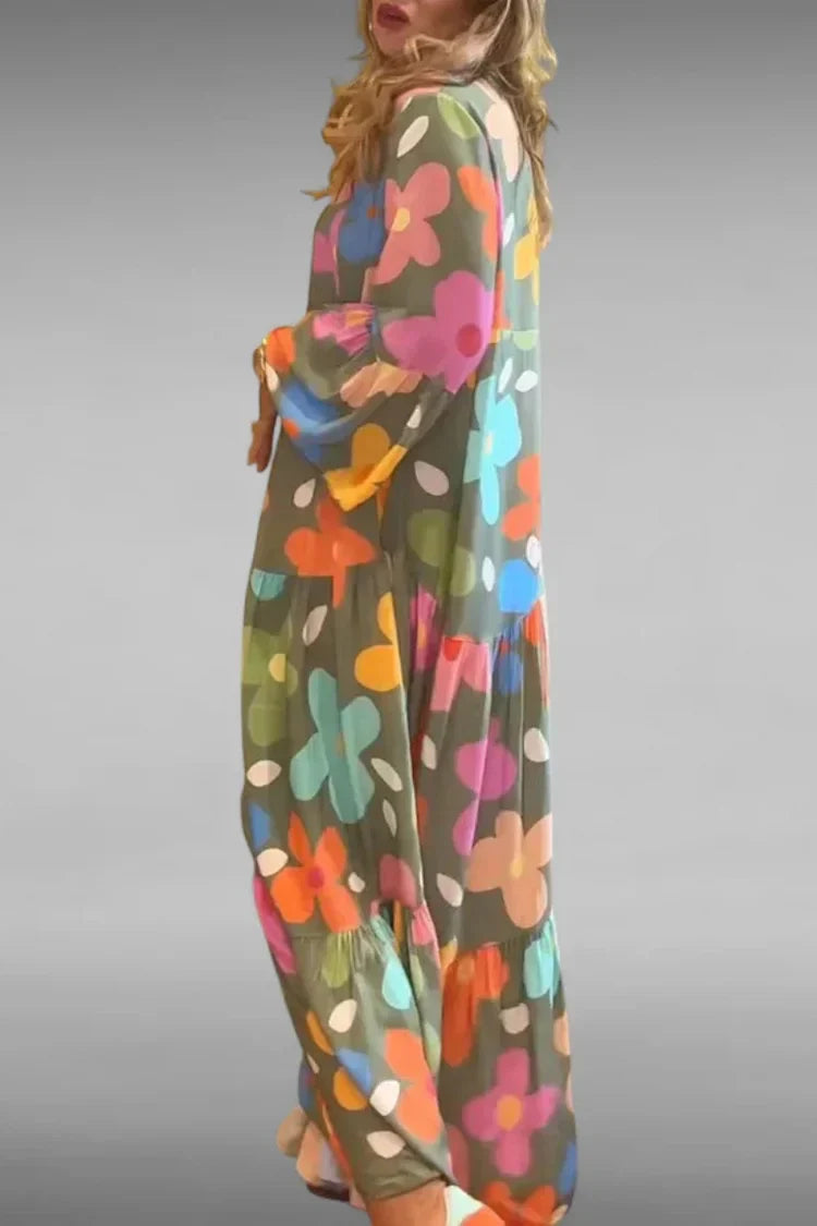 Blumentraum | Casual maxi dress