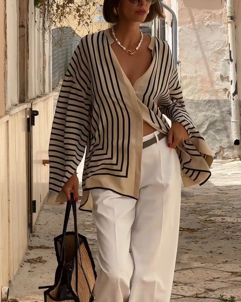 Deina™ - Versatile Silk Shirt