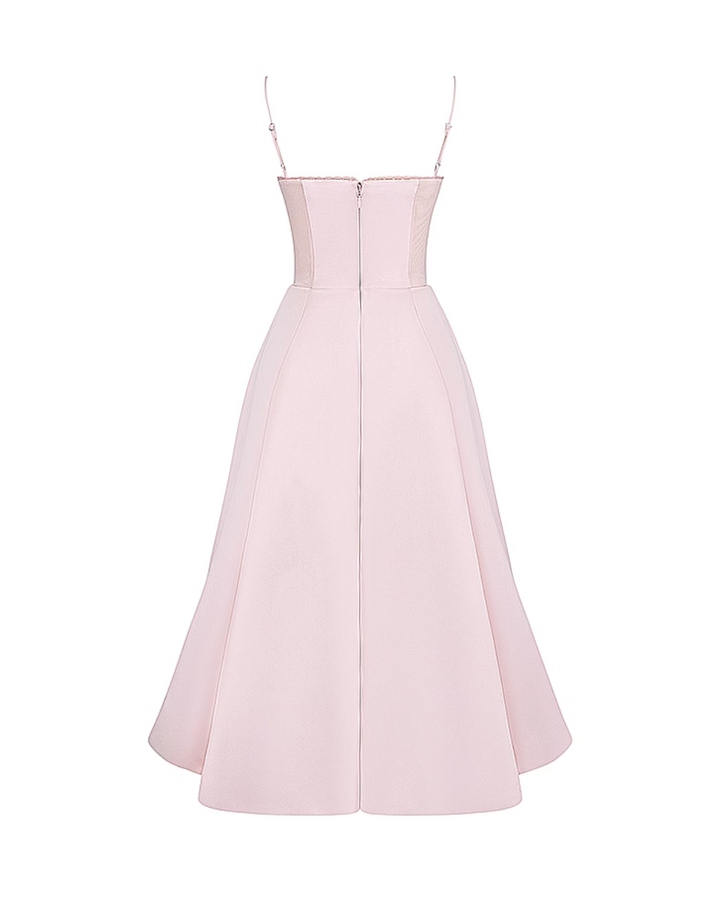 Ophira™ - Elegant Corset Midi Dress