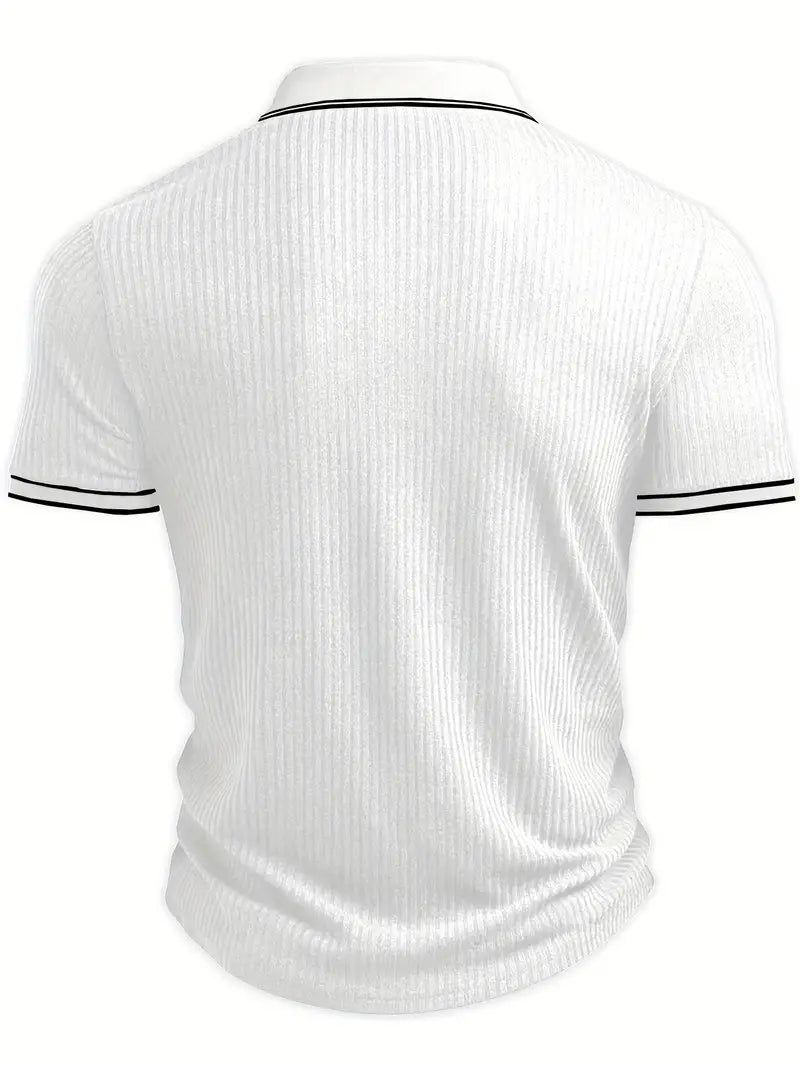 Emilio™ - Men's Tailored Ribbed Polo