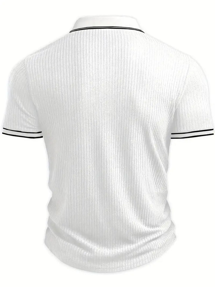 Emilio™ - Men's Tailored Ribbed Polo