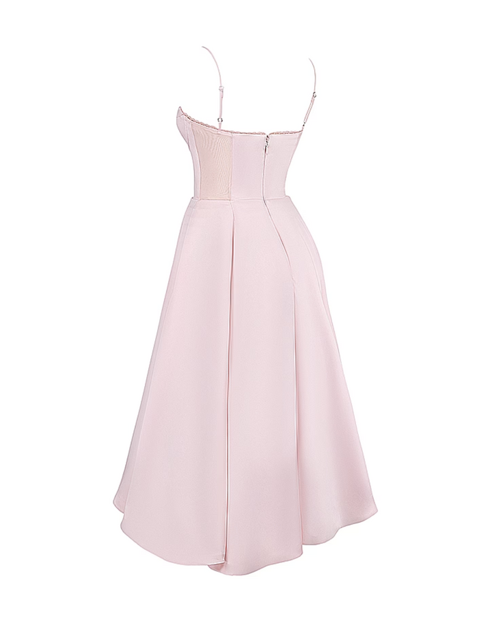 Ophira™ - Elegant Corset Midi Dress
