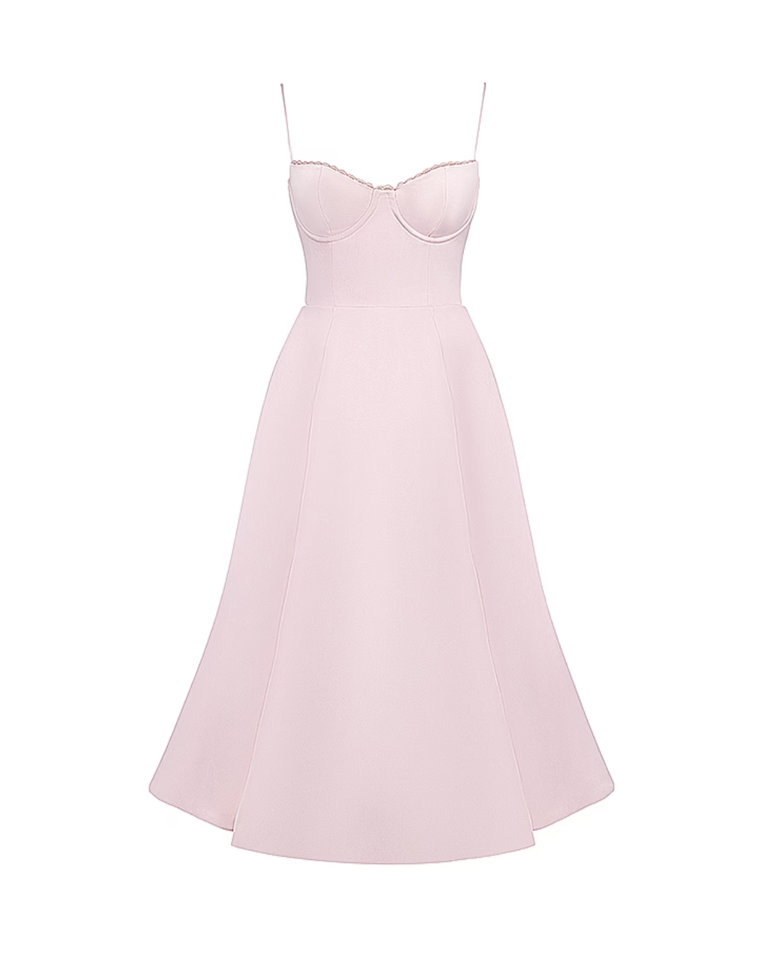 Ophira™ - Elegant Corset Midi Dress