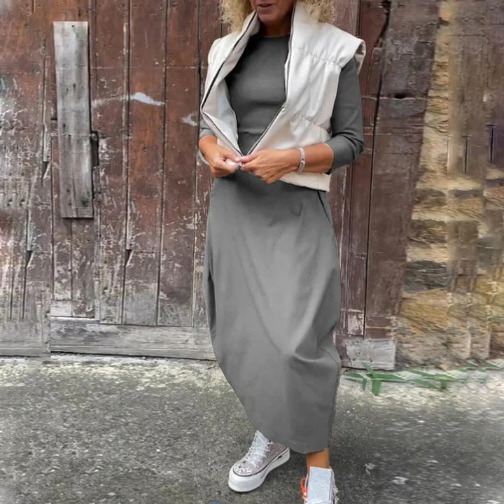 Elsbeth™ - Elegant Women's Dress With Pockets