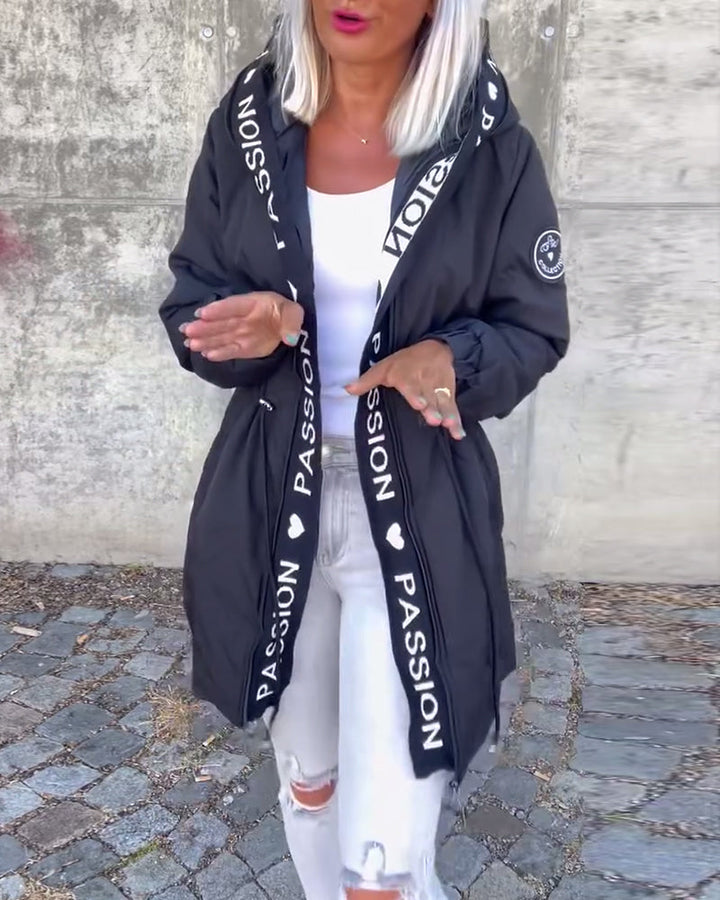 Alexa™ - Casual Hooded Coat