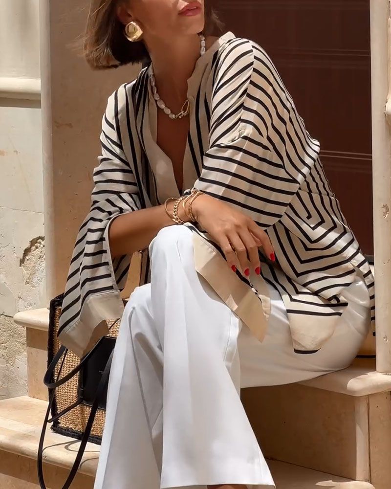 Deina™ - Versatile Silk Shirt